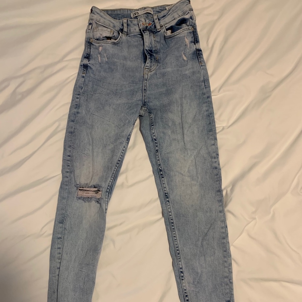 Zara high waisted jeans